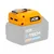 JCB Adapter za polnjenje USB z LED lučko