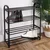 Vilde 569732 -Metalni stalak za obuću na 4 nivoa 49,5 x 18,5 x 56,5cm