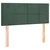 Box spring krevet s madracem tamnozeleni 100x200 cm baršunasti