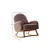 Atelier del Sofa Fotelja Yoko 75x91x91cm Braon