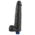 LoveToy Real Softee Rechargeable Vibrating Dildo 10.5 Black