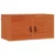 Ormar za Zid s policom Zidne 2 pcs Vosak smeđa 60 x 30 x 30 cm