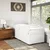 Vidaxl Box spring postelja z vzmetnico bela 80x200 cm umetno usnje