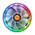 Thermaltake Thermaltake UX100 ARGB ventilator za hlajenje procesorja 12 cm Črn