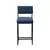 HANAH HOME Barska stolica Retro Navy Blue