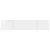 TV zidni ormar Zidne 2 pcs Sjajno bijelo 78,5 x 31 x 29,5 cm