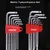 Rubicon Set Torx ključeva RTK-389L, 9 komada