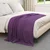 Pokrivači za bacanje 6 pcs Ljubičasta 170 x 130 cm Runo