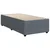 Vidaxl Box spring postelja z vzmetnico temno siva 80x200 cm žamet
