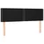 Vidaxl Box spring posteljni z vzmetnico črn 140x190 cm blago