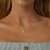 Ogrlica Small Cross - Srebrna KP35479