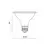 LED sijalica za uzgoj biljaka PLANTY E27/7W/230V 1200K crna