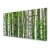 tulup.si Slika na steklu Narava rastlin forest trees 120x60 cm 4 obešalnika