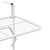 Vidaxl Balkonska mizica 60x40 cm jeklo