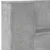 Uzglavlje Betonski sivi 160 x 16,5 x 103,5 cm Konstruirano drvo