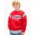 Tommy Hilfiger Jopa Wavy Flag KB0KB10260 Rdeča Regular Fit