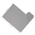 INF Samolepilni našitek iz PU usnja LightGrey, (21535434)