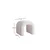 Atelier del Sofa Tabure 51x45x46cm, Belo