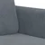 3-dijelni set sofa tamnosivi baršunasti