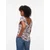 VERO MODA Bluza VMCHERIE  svetlo modra / rjava / roza / off-bela