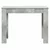 Radni stol boja betona 100x45x75 cm od konstruiranog drva