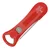 Digital kitchen thermometer with built-in bottle opener, red - Zokura
