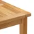 Stol za bar Prirodna 150 x 75 x 105 cm Čvrsto teak drvo