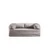 Atelier del Sofa Dvosed na razvlačenje Via Con, 200x80x100cm, Sivi