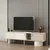 Hanah Home TV komoda Valento 20216, 180 cm, Moonstone / travertin