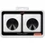 Coquette Chic Desire Nipple Covers Black Circles