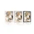 Plakat abstraktne oblike No9 - 40x60 silver