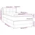 VIDAXL Box spring postelja z vzmetnico svetlo siv 100x200 cm blago