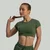 STRIX Ženski CropTop Essential Cedar Green