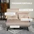 Homestar Sofa postelja 102x73x81 cm rjava
