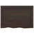 Kupaonska radna ploča tamnosmeđa 60x40x(2-4) cm tretirano drvo