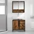 Vidaxl Kopalniška omarica Star les 65 x 33 x 60 cm Konstruiran les