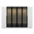 Hanah Home Garderober Kale Plus-7813, 270x210x52 cm, Crno-beli