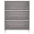 Visoka komoda siva sonome 69,5x32,5x180 cm konstruirano drvo