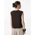 Antioch Top Patrizia temno rjava