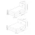 Hanah Home Ram za krevet Vitalia, 160x110x200 cm, Antracit