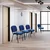 MID.YOU Set Konferenčnih Stolov Xt 600, Modra, 4-Delni
