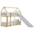 Pograd s toboganom Play - 80x200 cm - bor