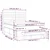 Vidaxl Box spring postelja z vzmetnico temno siva 140x200 cm blago
