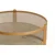 Hanah Home klub sto Golf 100, 100 cm, hrast / sivi / mermer