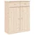Visoka komoda ALTA 77 x 35 x 188 cm od masivne borovine
