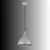 Opviq visilica Scandi 20543-C, 1 × E27, siva
