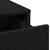 Toaletni stol Crna 78.5 x 41 x 135 cm Konstruirano drvo