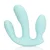 Loveline Three-In-One Liquid Silicone Vibrator Breezy Blue