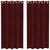 Zavjese za zamračivanje 2 pcs Vinska crvena 140 x 175 cm Baršun