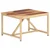 Vidaxl Stranska mizica 60x60x40 cm trden palisander